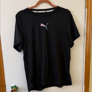 Puma Black Active Tee Size XL
